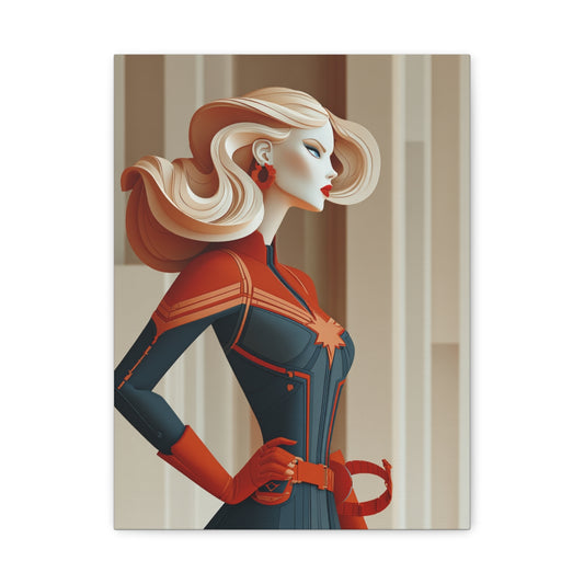 Hero-Verse Canvas Art - Bold Comic-Inspired Wall Print