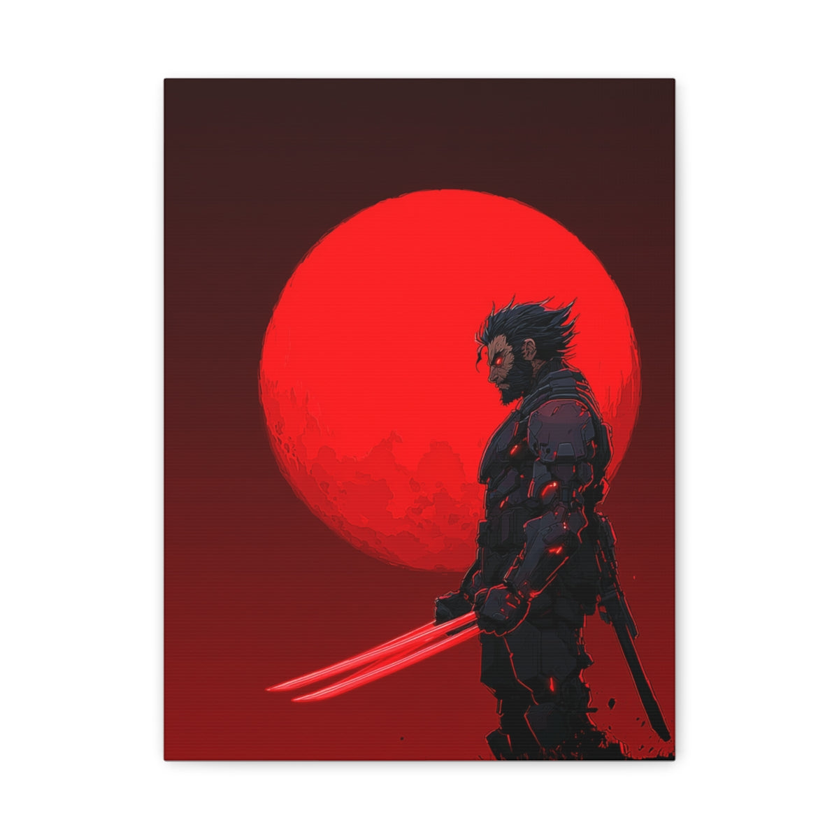 Hero-Verse Canvas Art - Bold Comic-Inspired Wall Print