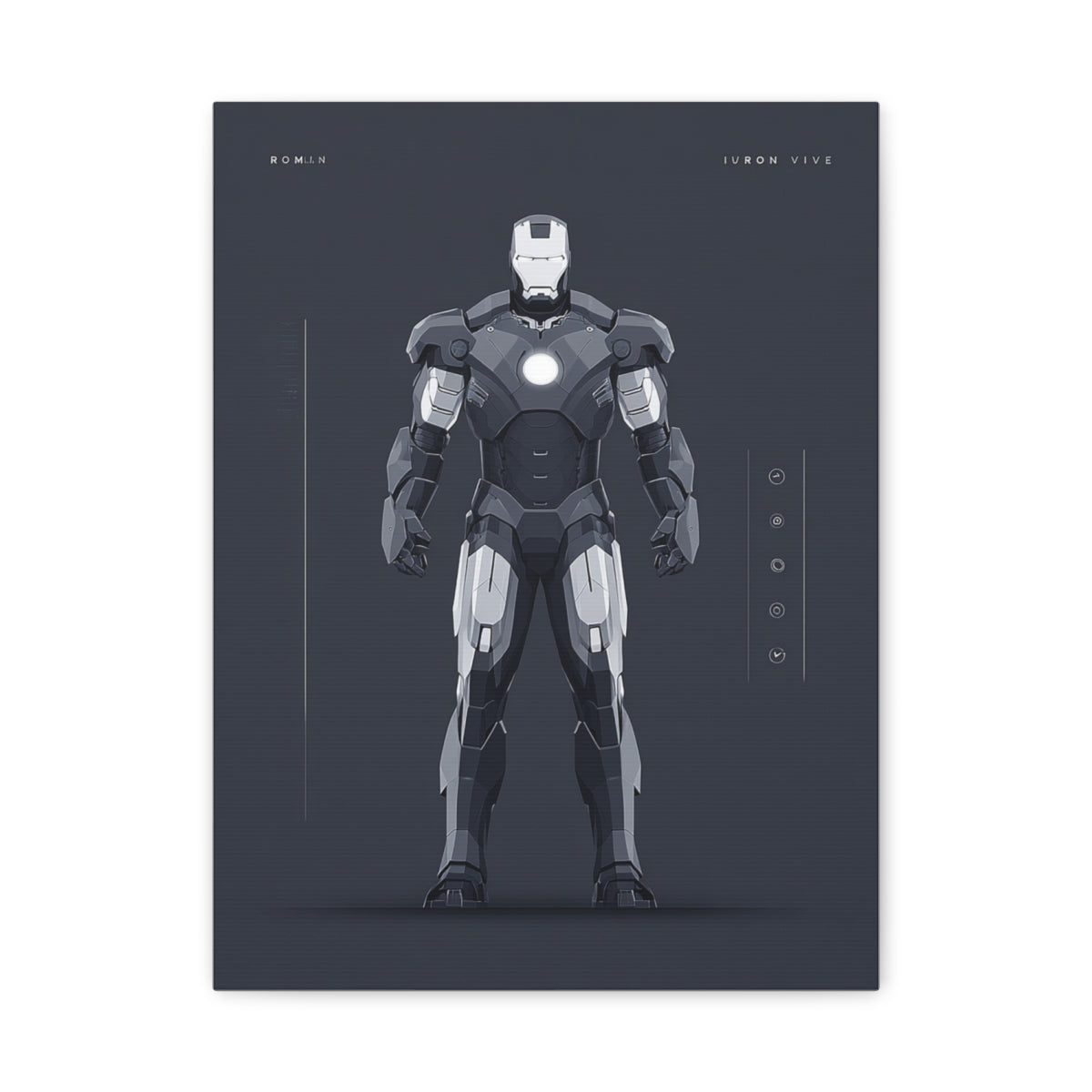 Hero-Verse Canvas Art - Bold Comic-Inspired Wall Print