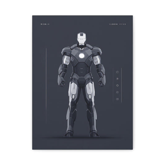 Hero-Verse Canvas Art - Bold Comic-Inspired Wall Print