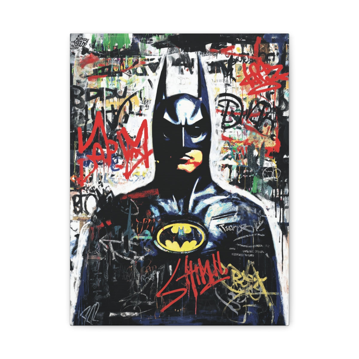 Hero-Verse Canvas Art - Bold Comic-Inspired Wall Print