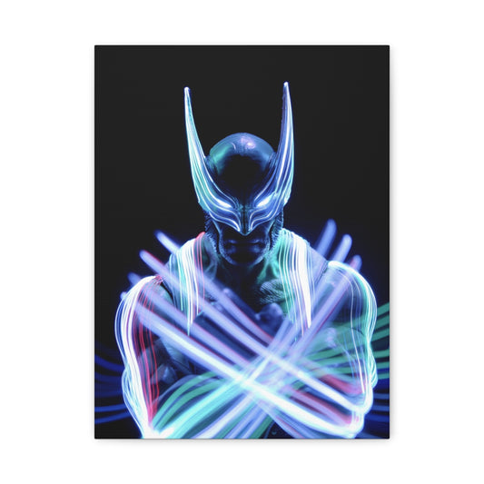 Hero-Verse Canvas Art - Bold Comic-Inspired Wall Print