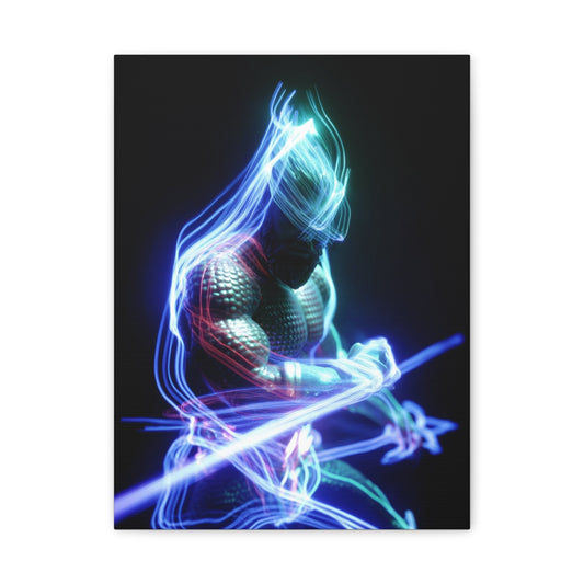 Hero-Verse Canvas Art - Bold Comic-Inspired Wall Print