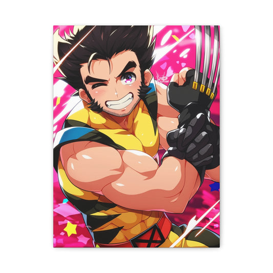 Hero-Verse Canvas Art - Bold Comic-Inspired Wall Print