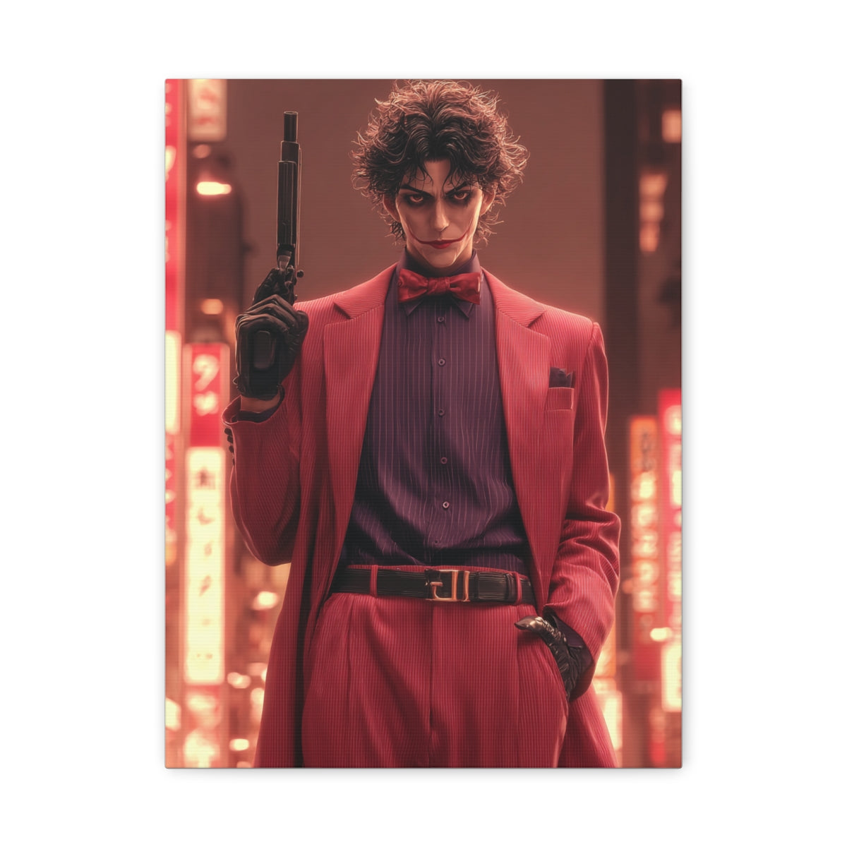 Hero-Verse Canvas Art - Bold Comic-Inspired Wall Print