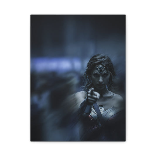 Hero-Verse Canvas Art - Bold Comic-Inspired Wall Print