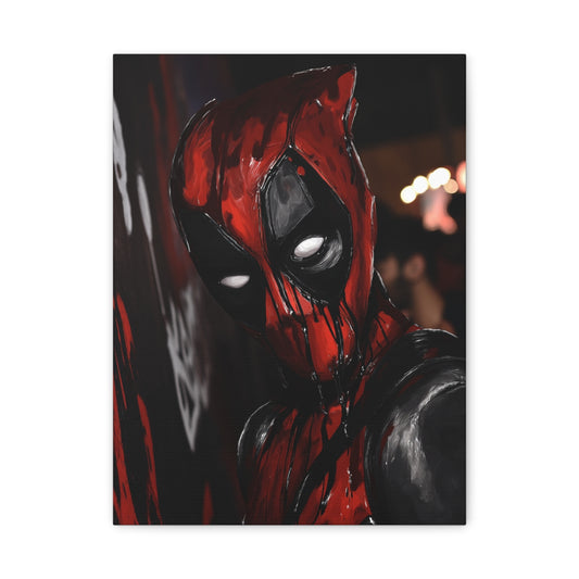 Hero-Verse Canvas Art - Bold Comic-Inspired Wall Print