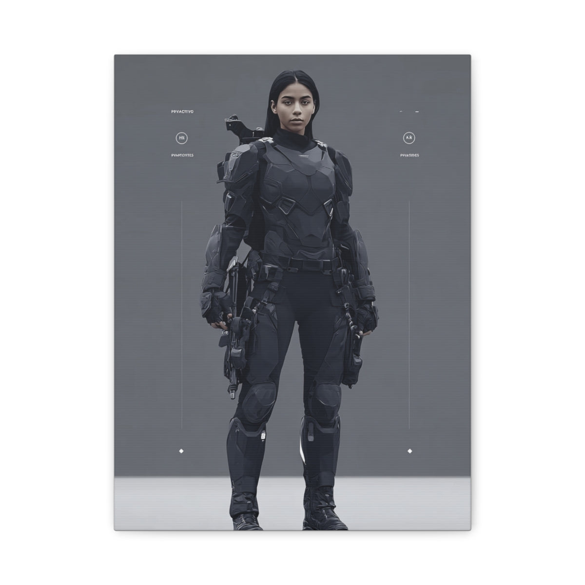 Hero-Verse Canvas Art - Bold Comic-Inspired Wall Print