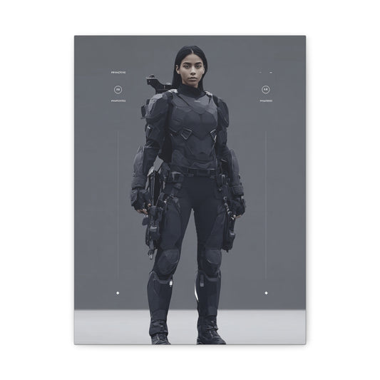 Hero-Verse Canvas Art - Bold Comic-Inspired Wall Print