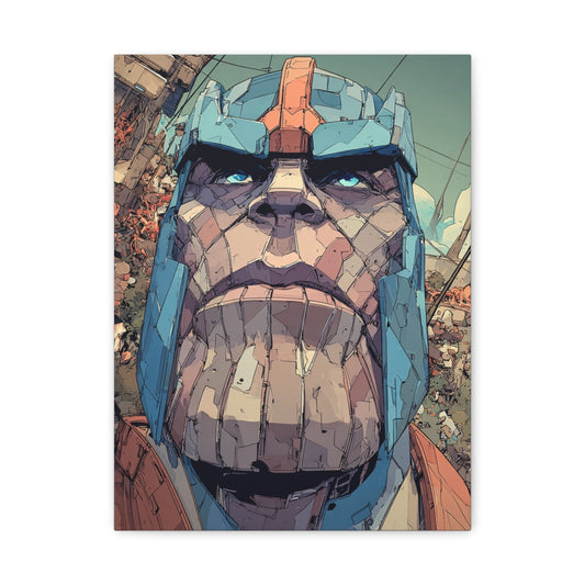 Hero-Verse Canvas Art - Bold Comic-Inspired Wall Print