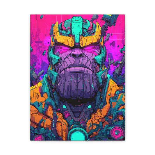 Hero-Verse Canvas Art - Bold Comic-Inspired Wall Print