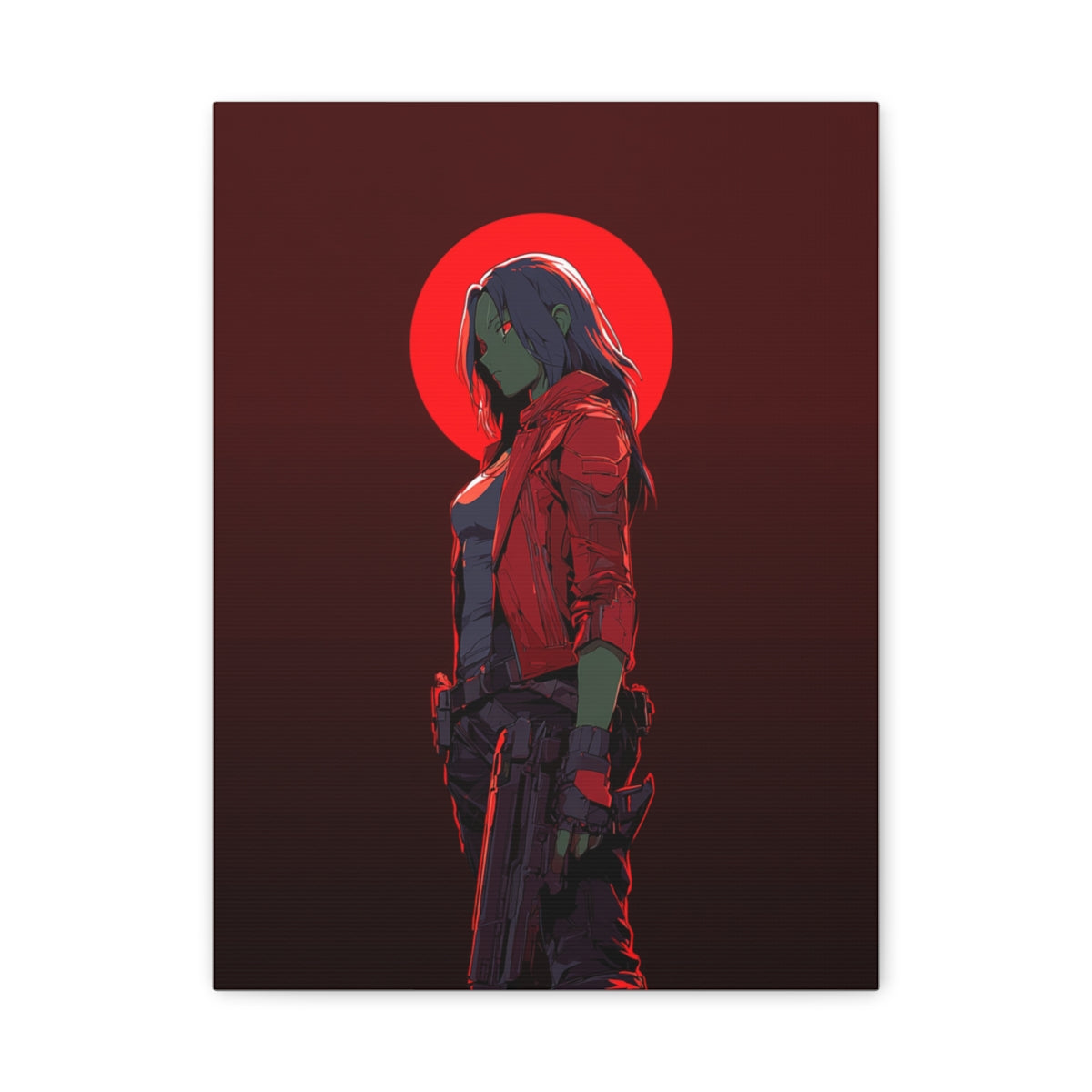 Hero-Verse Canvas Art - Bold Comic-Inspired Wall Print