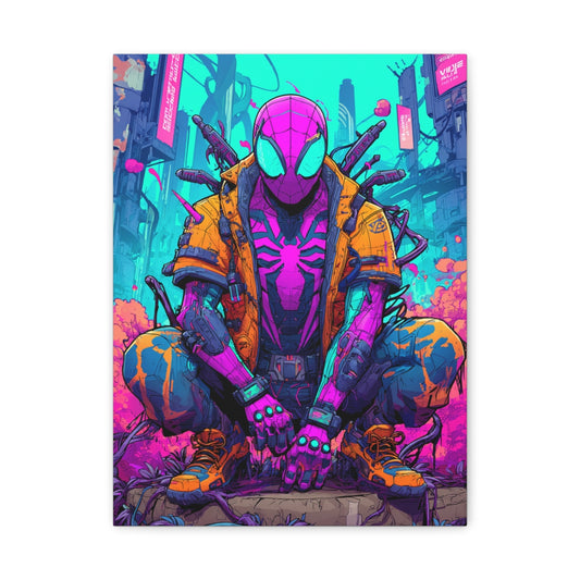 Hero-Verse Canvas Art - Bold Comic-Inspired Wall Print