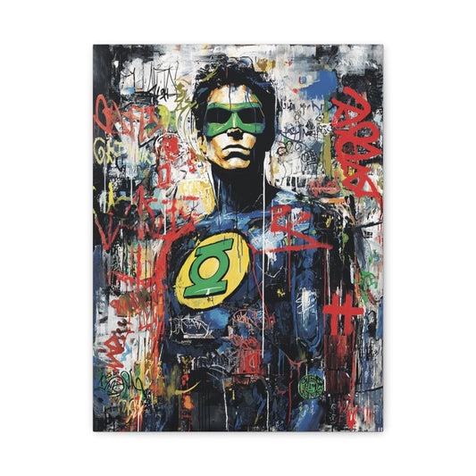 Hero-Verse Canvas Art - Bold Comic-Inspired Wall Print
