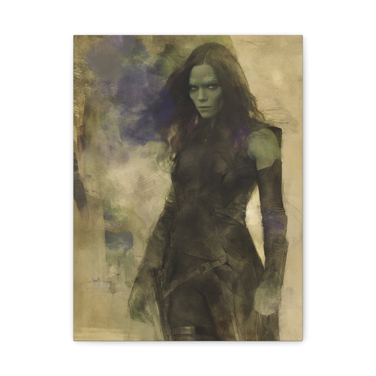 Hero-Verse Canvas Art - Bold Comic-Inspired Wall Print