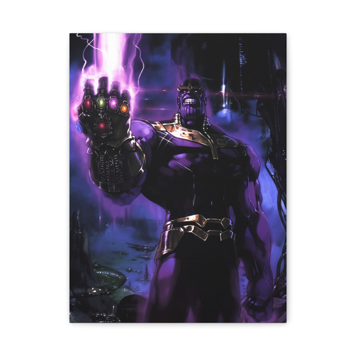 Hero-Verse Canvas Art - Bold Comic-Inspired Wall Print