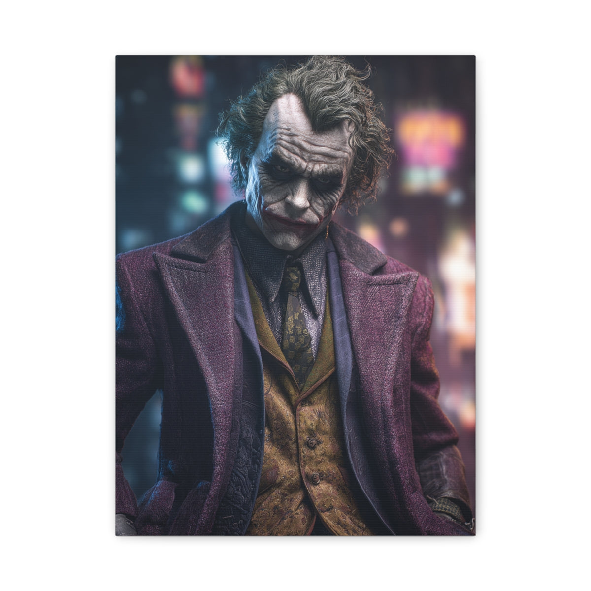 Hero-Verse Canvas Art - Bold Comic-Inspired Wall Print