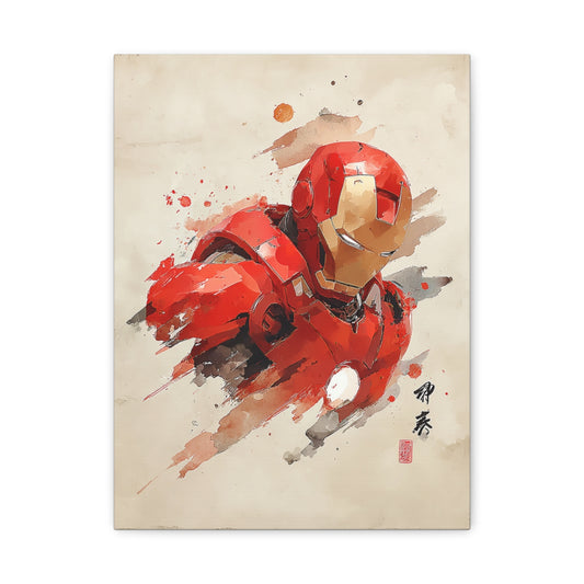 Hero-Verse Canvas Art - Bold Comic-Inspired Wall Print