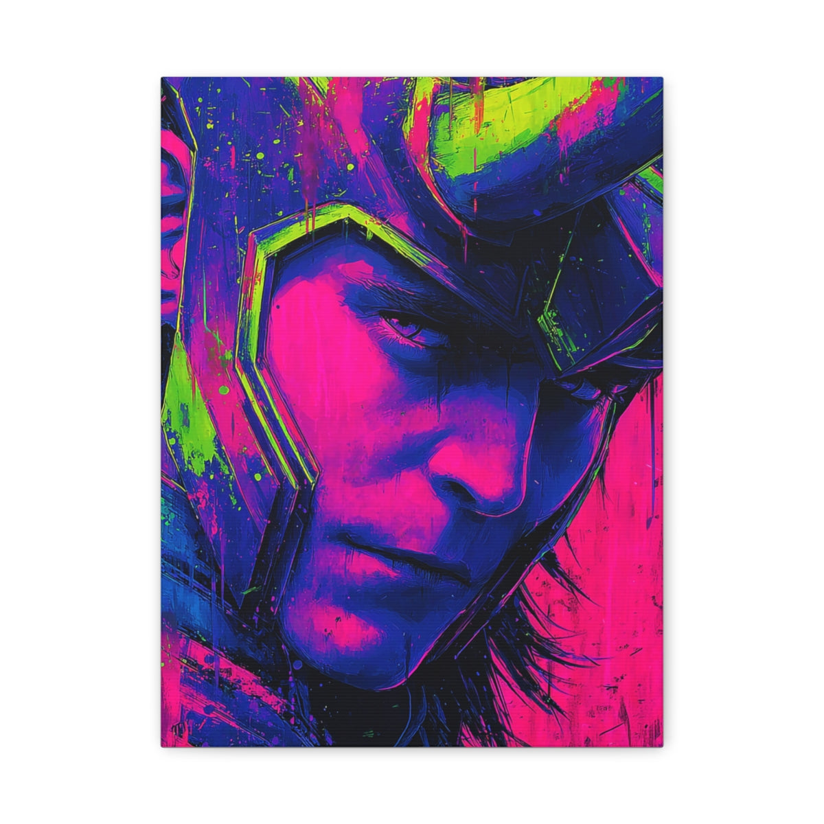 Hero-Verse Canvas Art - Bold Comic-Inspired Wall Print