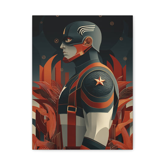 Hero-Verse Canvas Art - Bold Comic-Inspired Wall Print