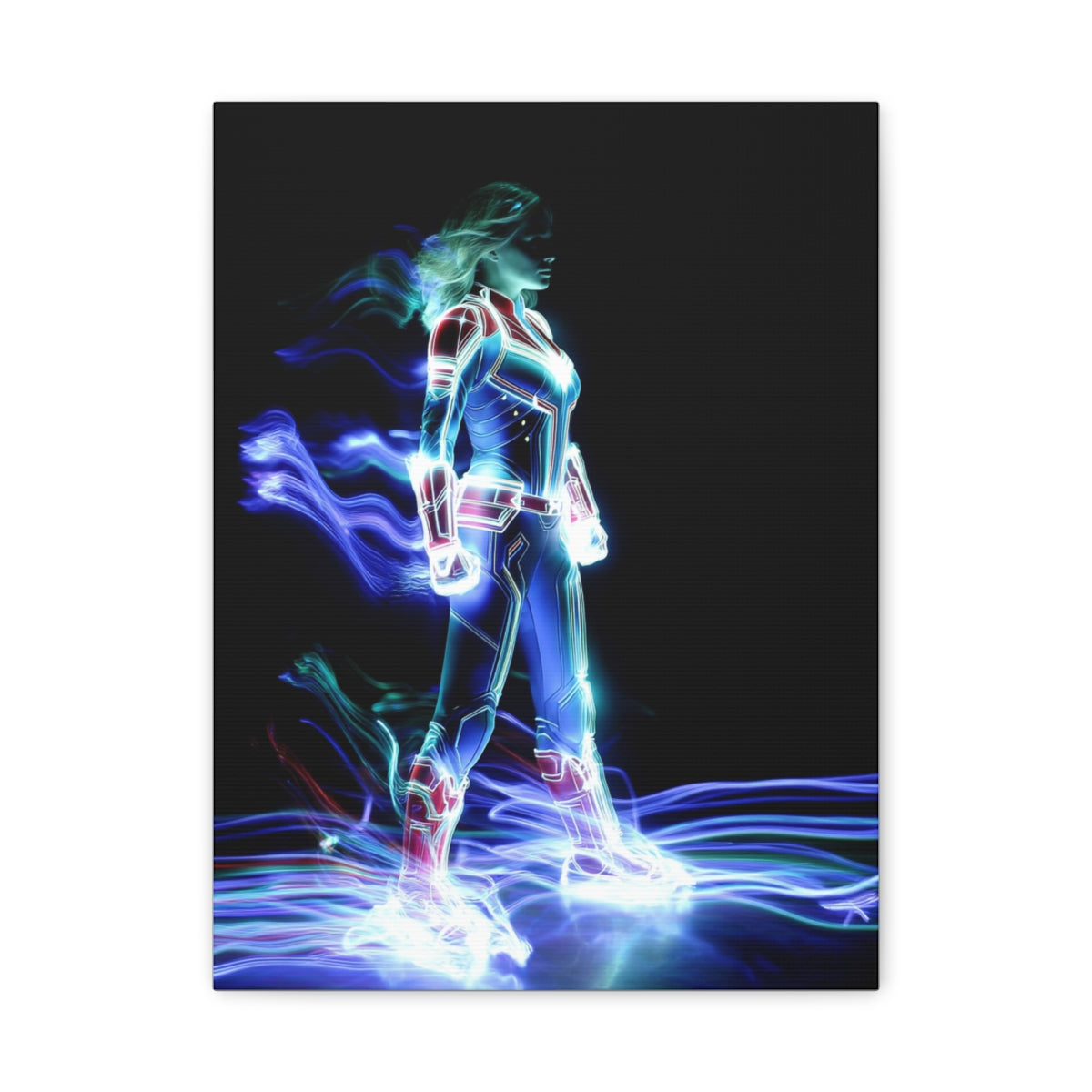 Hero-Verse Canvas Art - Bold Comic-Inspired Wall Print