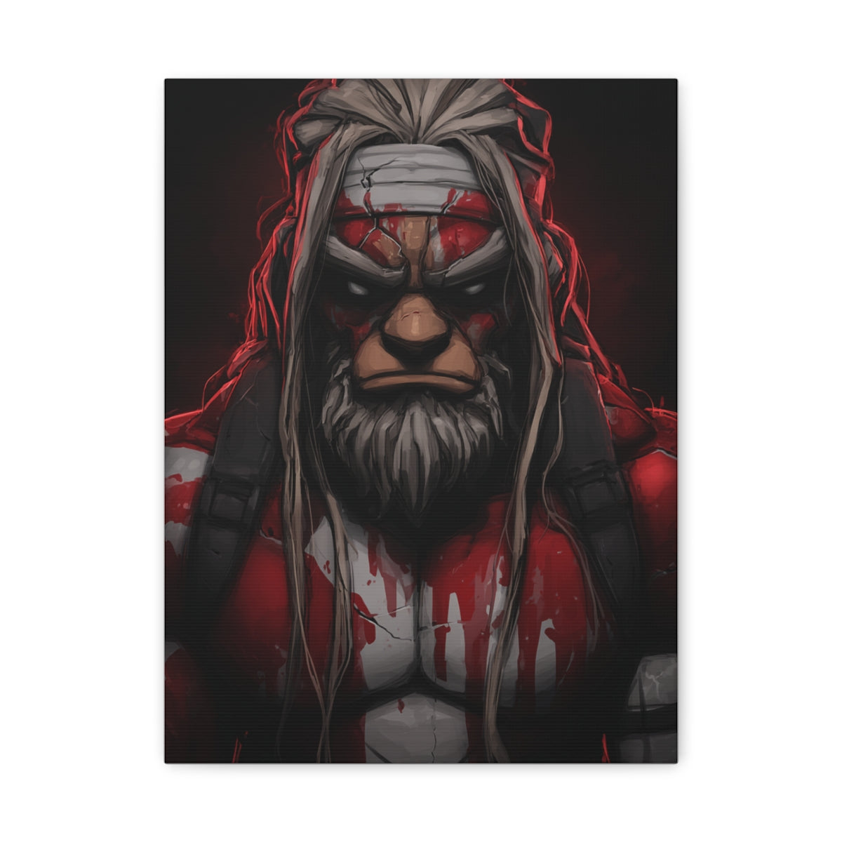 Hero-Verse Canvas Art - Bold Comic-Inspired Wall Print