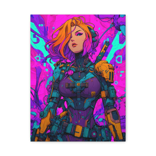 Hero-Verse Canvas Art - Bold Comic-Inspired Wall Print