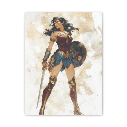 Hero-Verse Canvas Art - Bold Comic-Inspired Wall Print