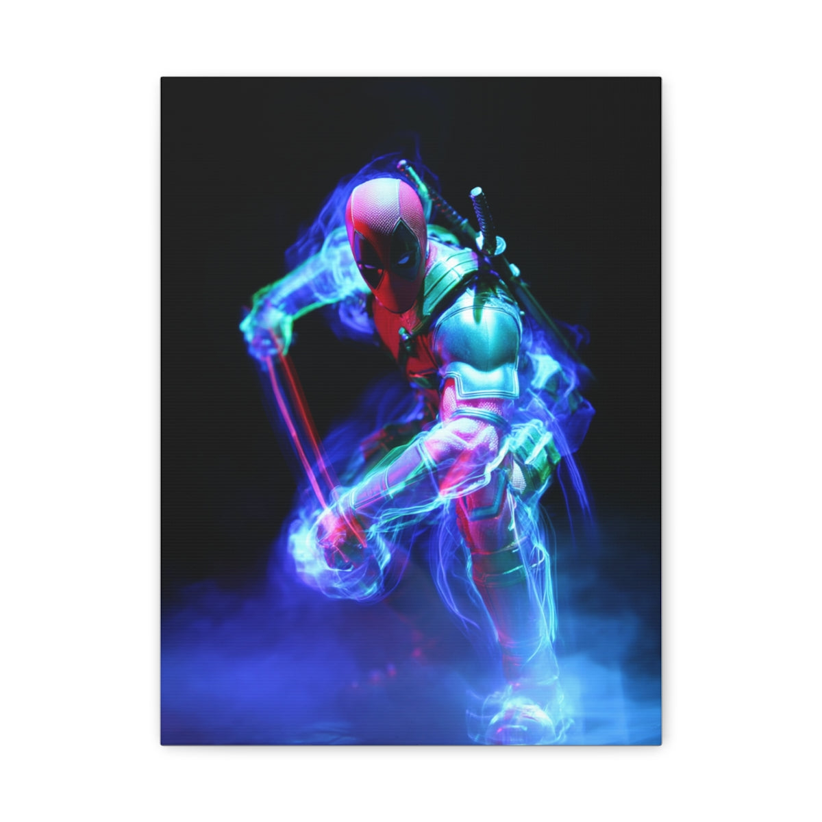 Hero-Verse Canvas Art - Bold Comic-Inspired Wall Print