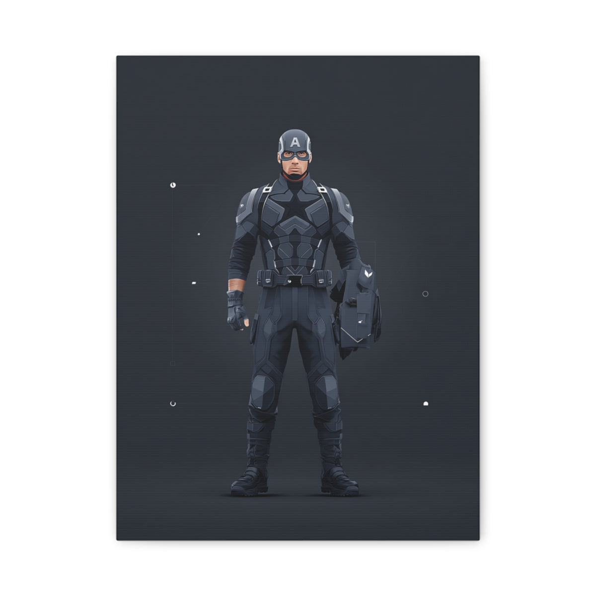 Hero-Verse Canvas Art - Bold Comic-Inspired Wall Print