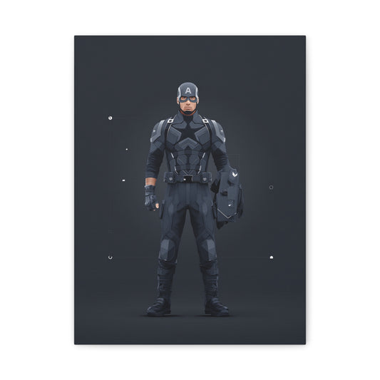 Hero-Verse Canvas Art - Bold Comic-Inspired Wall Print