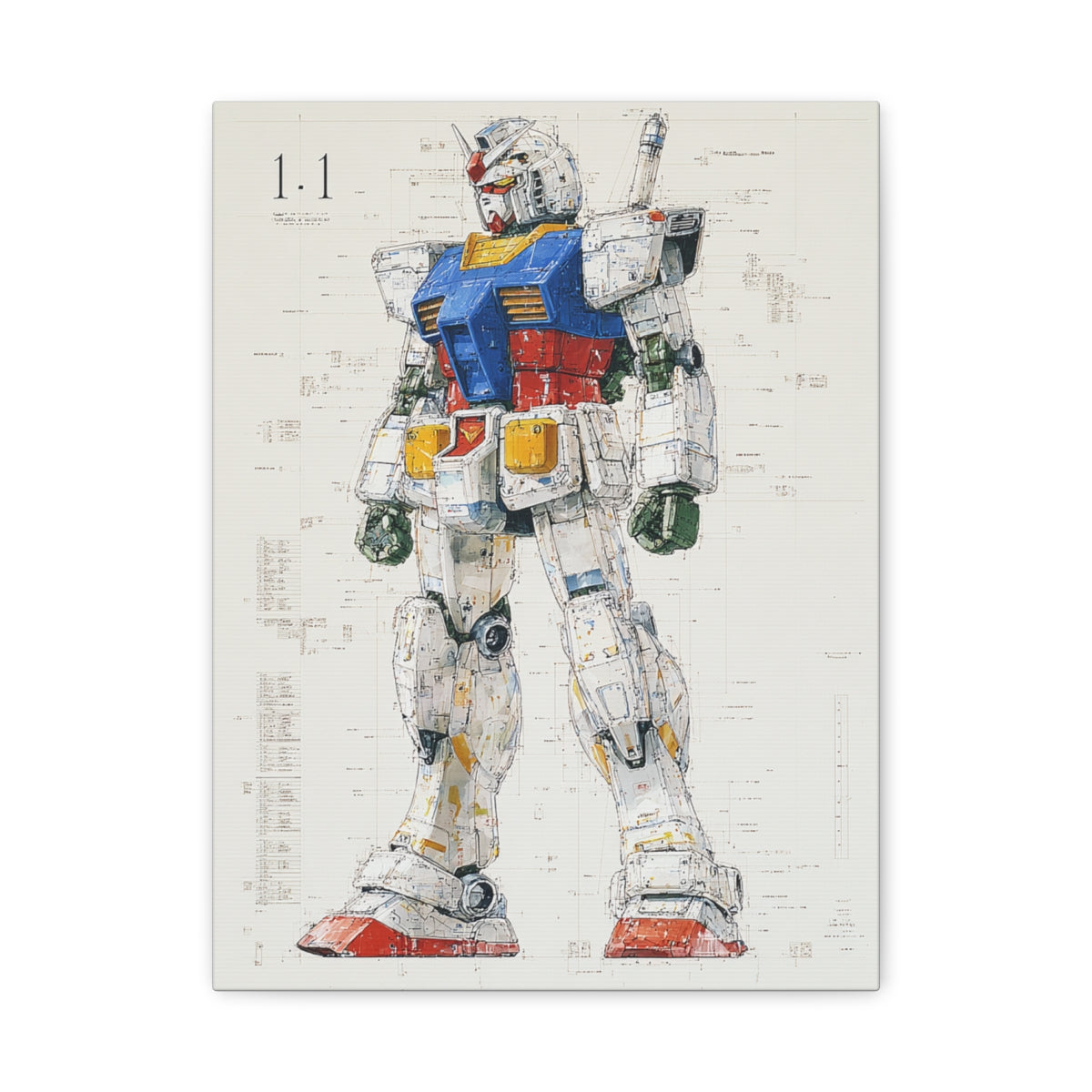 Hero-Verse Canvas Art - Bold Comic-Inspired Wall Print