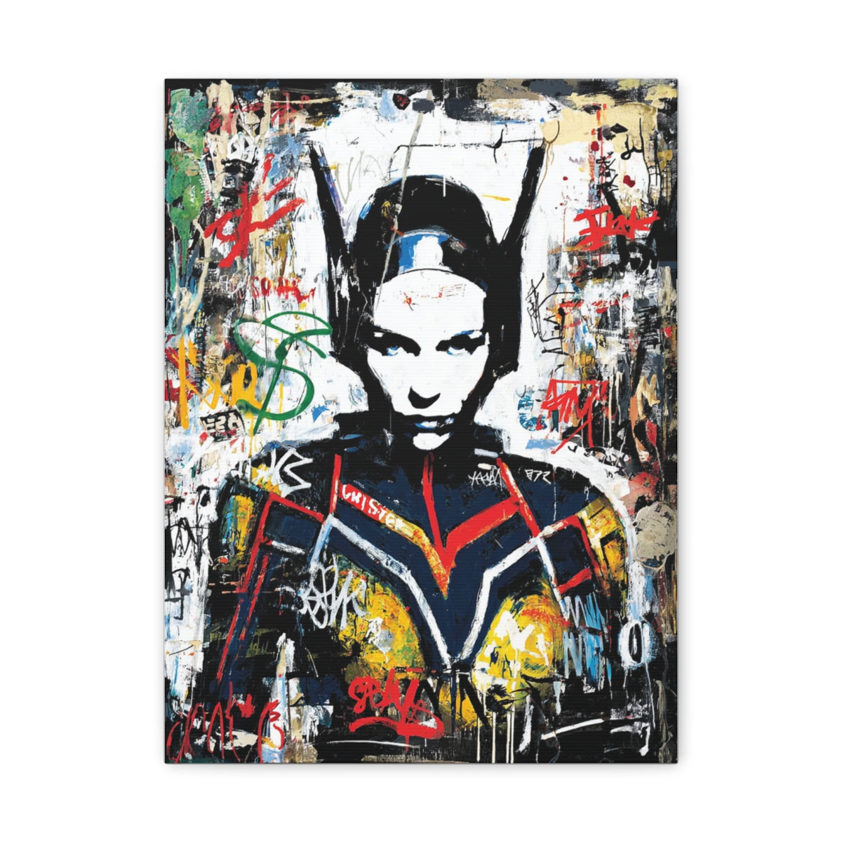 Hero-Verse Canvas Art - Bold Comic-Inspired Wall Print