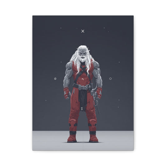 Hero-Verse Canvas Art - Bold Comic-Inspired Wall Print