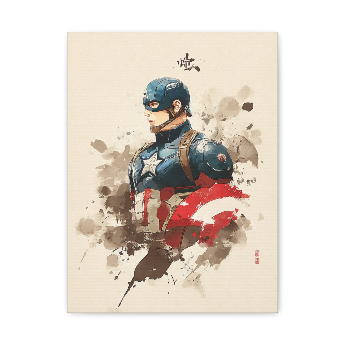 Hero-Verse Canvas Art - Bold Comic-Inspired Wall Print
