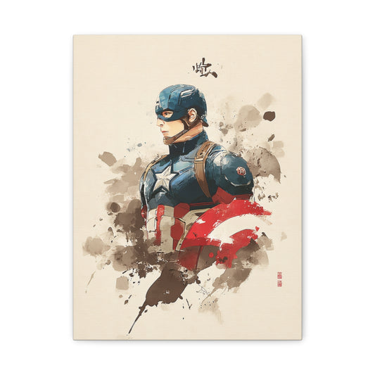 Hero-Verse Canvas Art - Bold Comic-Inspired Wall Print