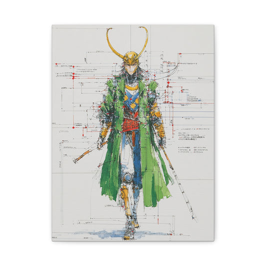 Hero-Verse Canvas Art - Bold Comic-Inspired Wall Print