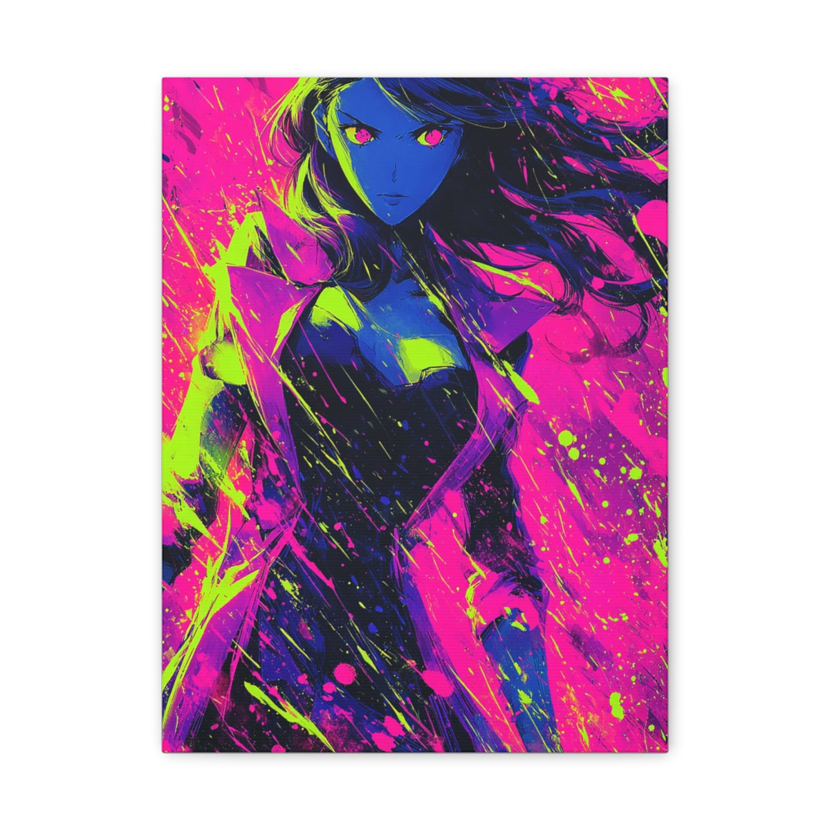 Hero-Verse Canvas Art - Bold Comic-Inspired Wall Print