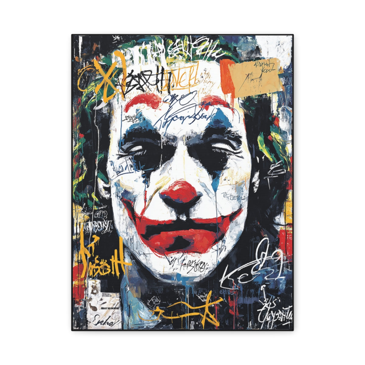 Hero-Verse Canvas Art - Bold Comic-Inspired Wall Print