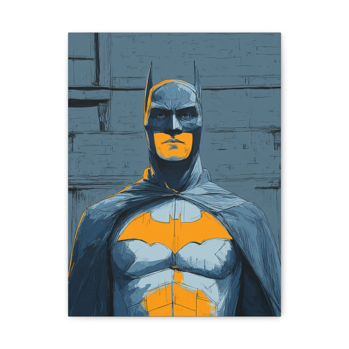 Hero-Verse Canvas Art - Bold Comic-Inspired Wall Print