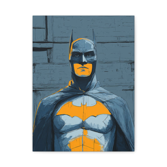 Hero-Verse Canvas Art - Bold Comic-Inspired Wall Print