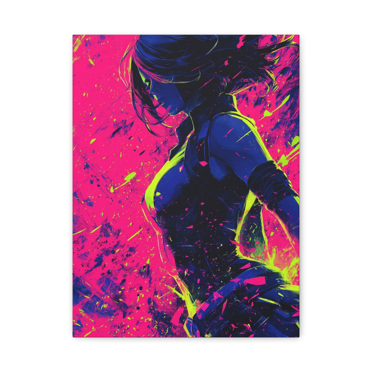 Hero-Verse Canvas Art - Bold Comic-Inspired Wall Print