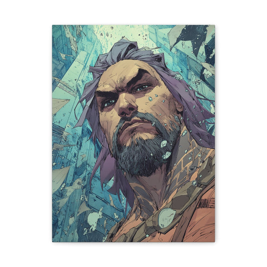 Hero-Verse Canvas Art - Bold Comic-Inspired Wall Print