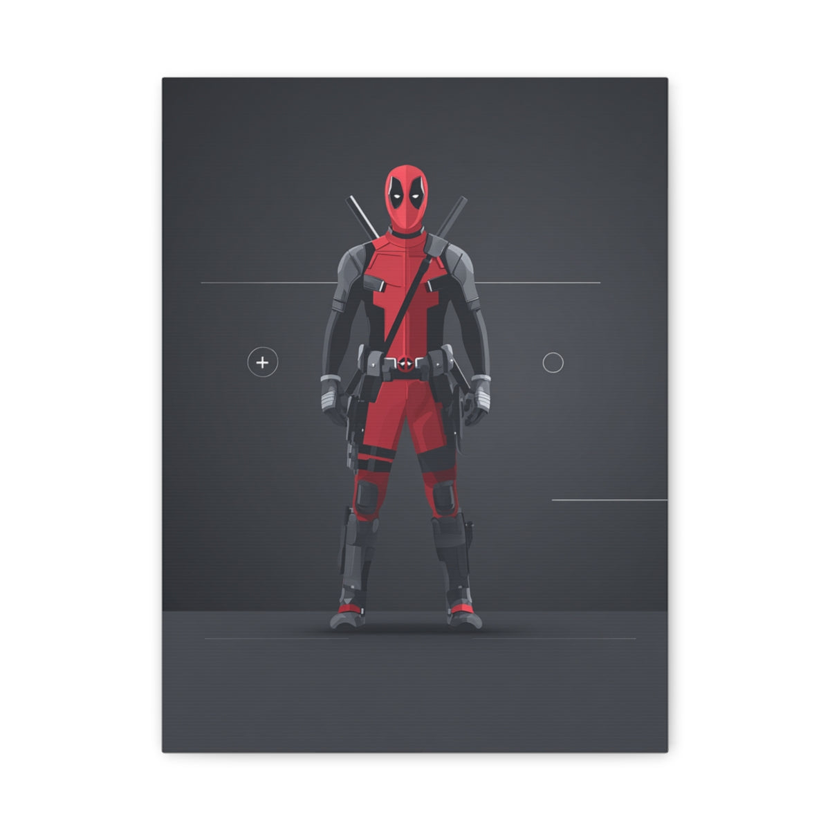 Hero-Verse Canvas Art - Bold Comic-Inspired Wall Print