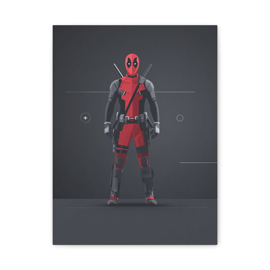 Hero-Verse Canvas Art - Bold Comic-Inspired Wall Print