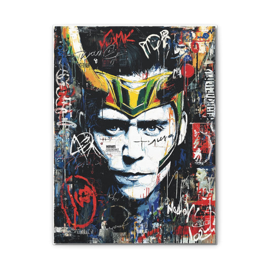 Hero-Verse Canvas Art - Bold Comic-Inspired Wall Print