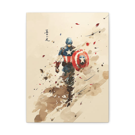 Hero-Verse Canvas Art - Bold Comic-Inspired Wall Print