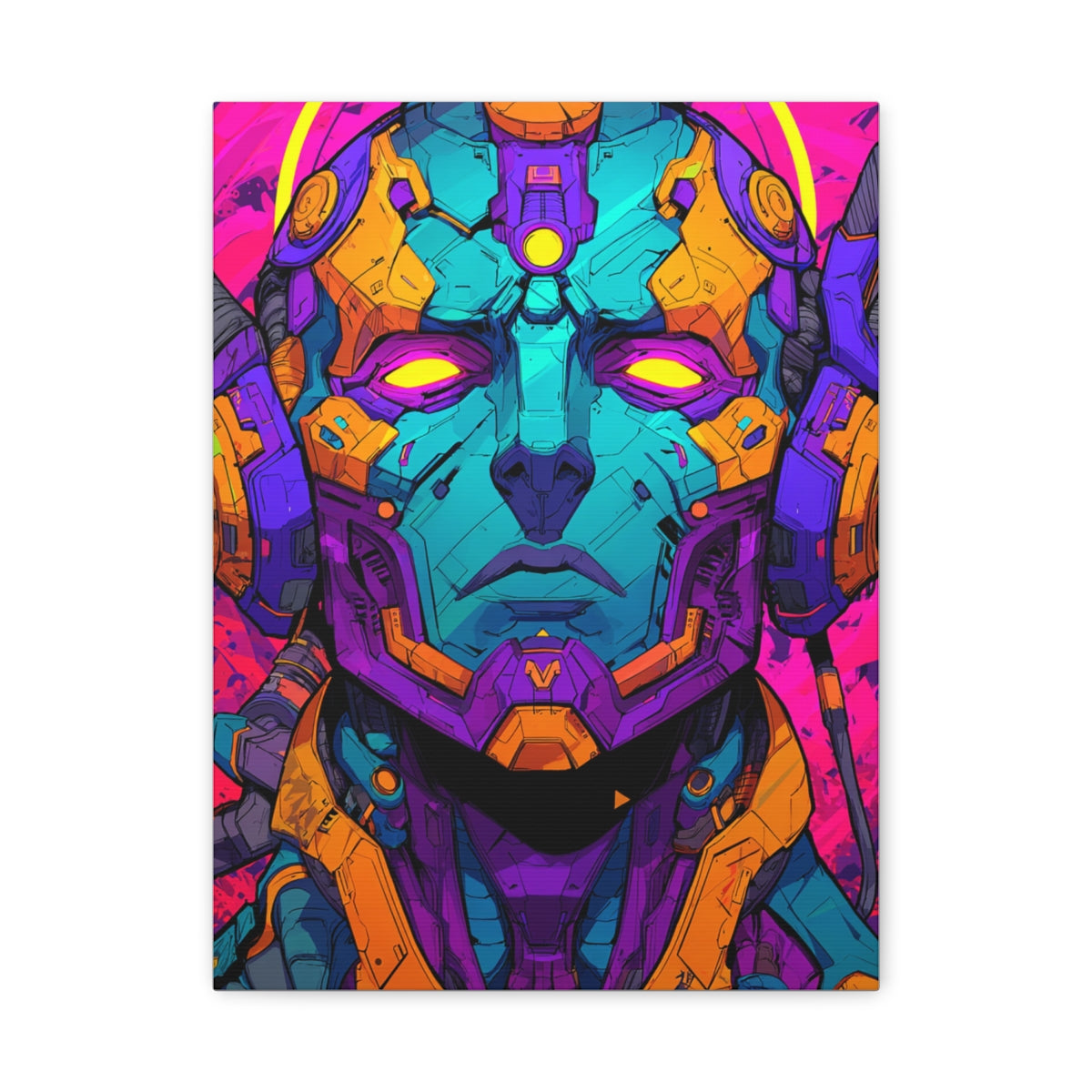 Hero-Verse Canvas Art - Bold Comic-Inspired Wall Print