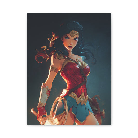 Hero-Verse Canvas Art - Bold Comic-Inspired Wall Print