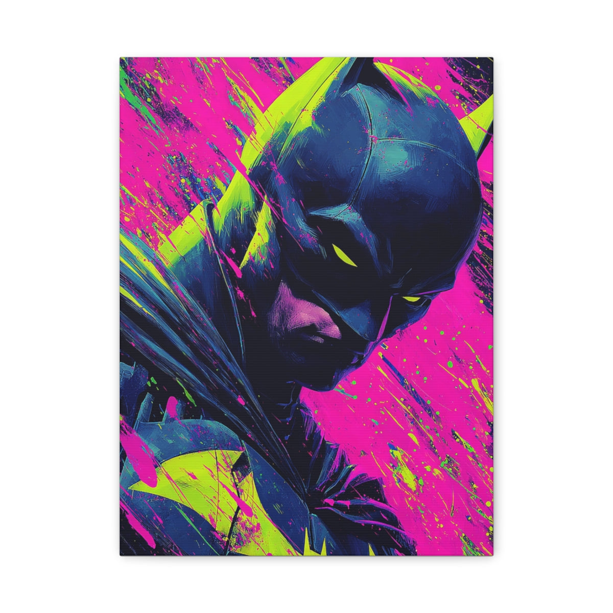 Hero-Verse Canvas Art - Bold Comic-Inspired Wall Print